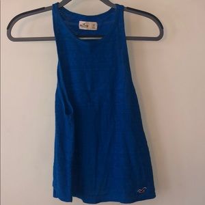 Blue Hollister Tank Top